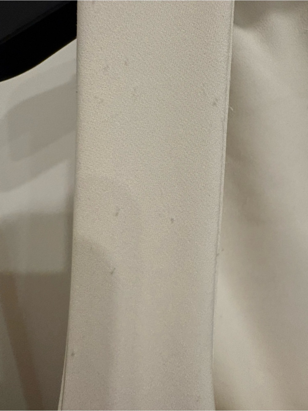 ZARA IVORY BELTED MIDI DRESS - Picture 6 of 7